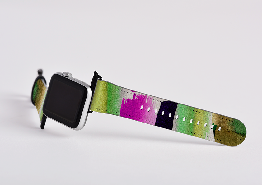 Garden Painting By Kitty Joseph Apple Watch Strap
