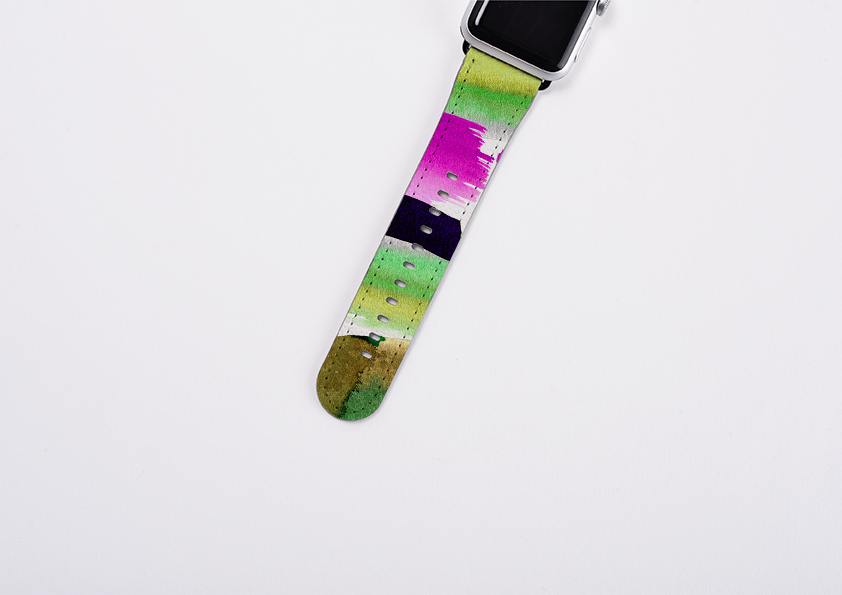 Garden Painting By Kitty Joseph Apple Watch Strap