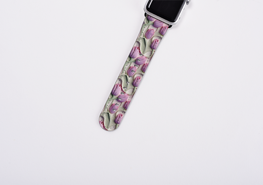 Giethoorn Tulips Apple Watch Strap