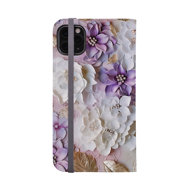 Gold & Mauve II Wallet Case