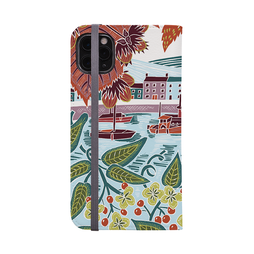Goldcrests Harbour Wallet Case By Kate Heiss