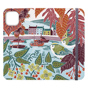 Goldcrests Harbour Wallet Case By Kate Heiss