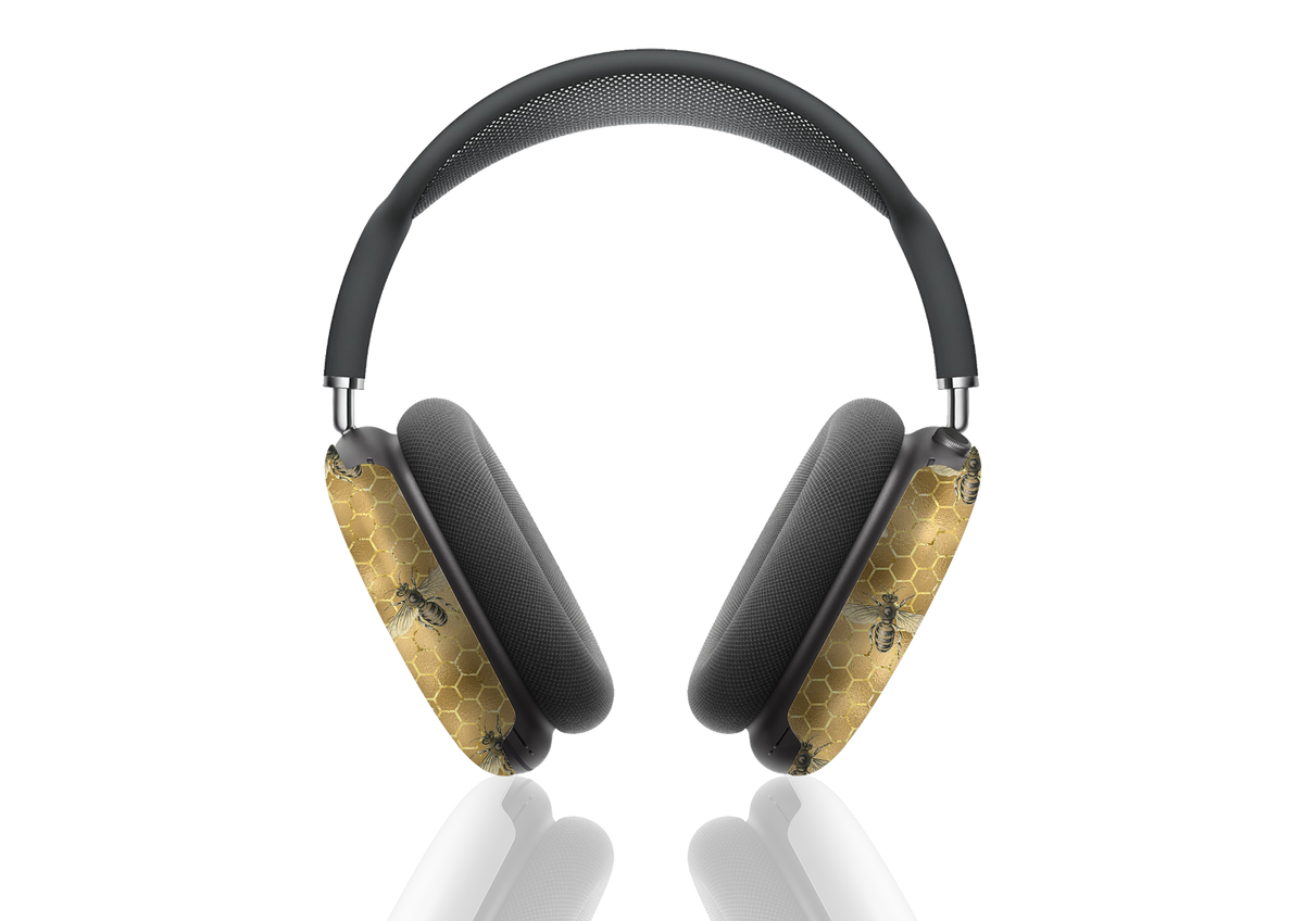Golden Bees Airpod Max Case