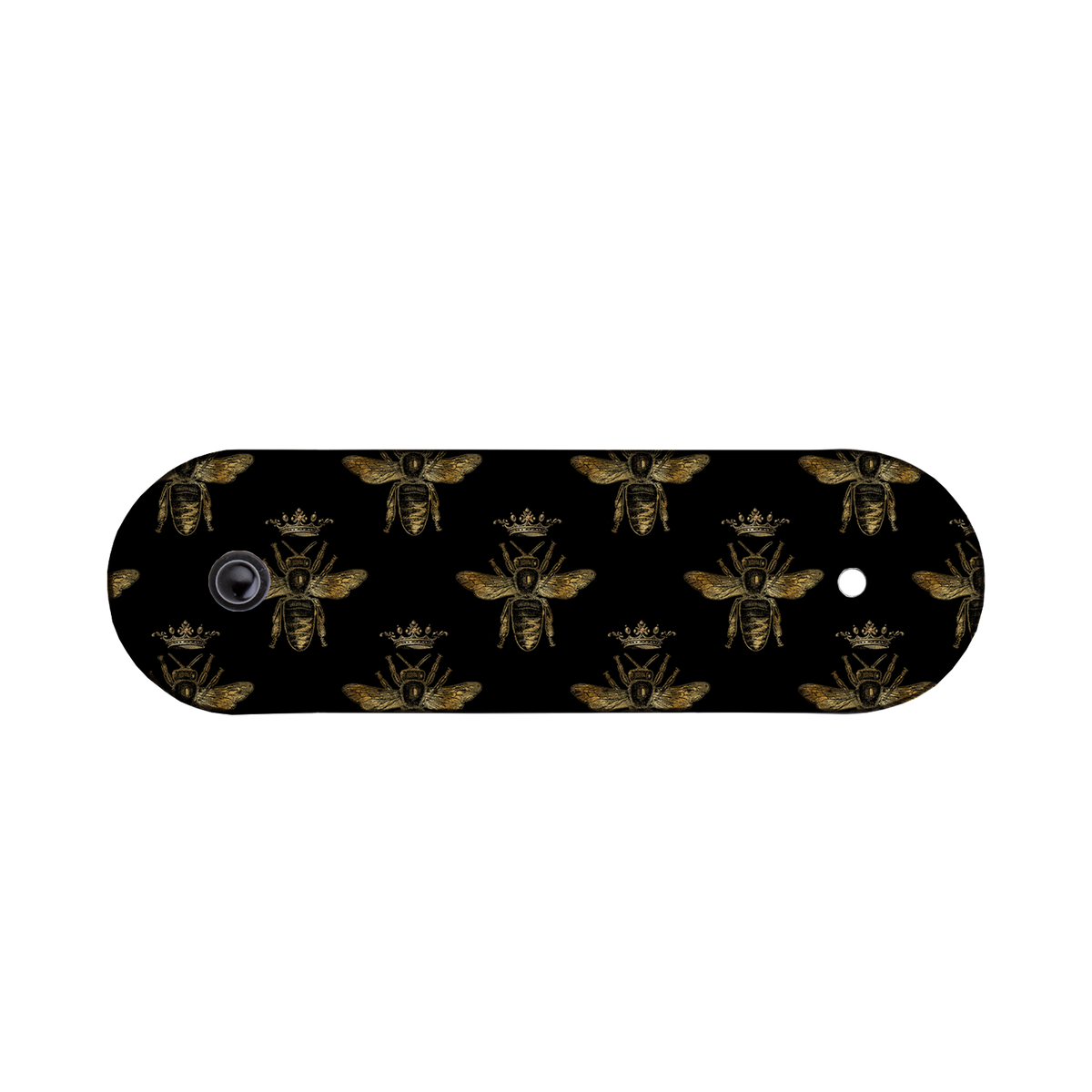 Golden Bees Black Universal Cable Wrap