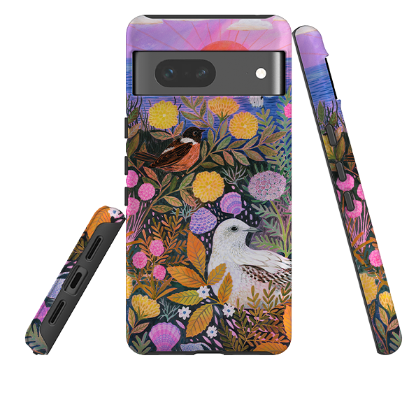 Google Tough  Case - Clifftop Meadow By Lee Foster Wilson