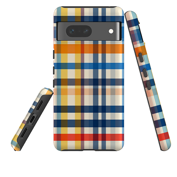Google Tough Case - Barcelona Gingham