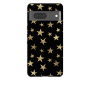 Google Tough Case - Black and Gold Stars
