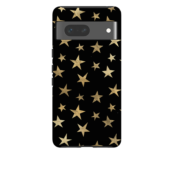 Google Tough Case - Black and Gold Stars