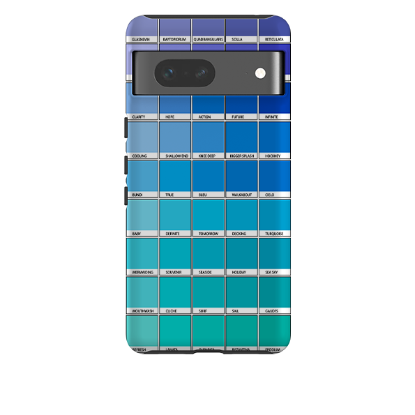 Google Tough Case -  Blue Chromology By Kitty Joseph