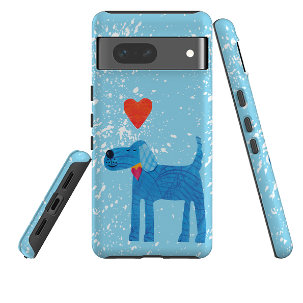 Google Tough Case - Blue Dog By Tracey English