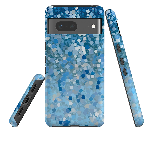Google Tough Case - Blue Glitter II