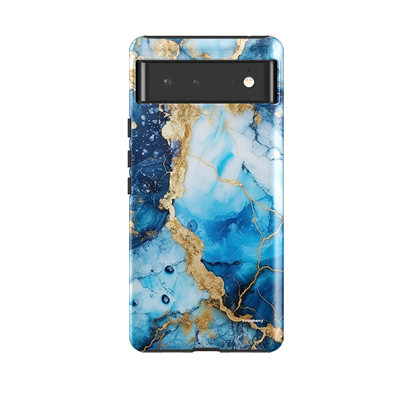 Google Tough Case -  Blue Marbs