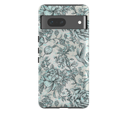 Google Tough Case - Blue peonies