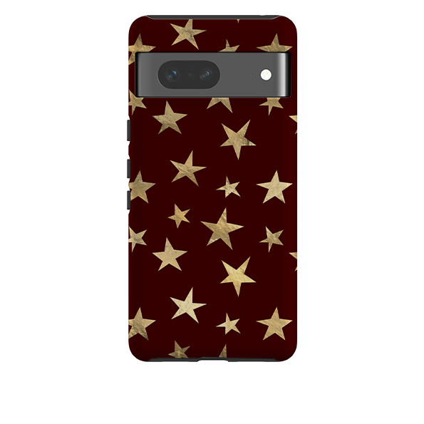 Google Tough Case - Brown and Gold Stars