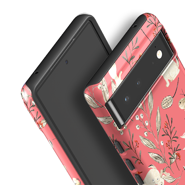 Google Tough Case -  Bunnies Raspberries By Katherine Quinn