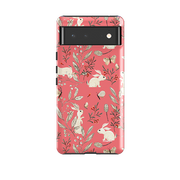 Google Tough Case -  Bunnies Raspberries By Katherine Quinn
