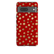 Google Tough Case - Burgundy and Gold Stars