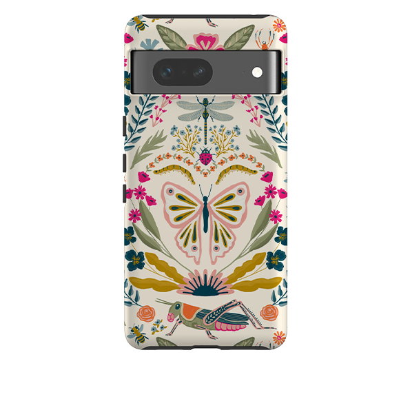 Удароустойчив калъф Google - Butterfly Floral от Аби Джейкъбс