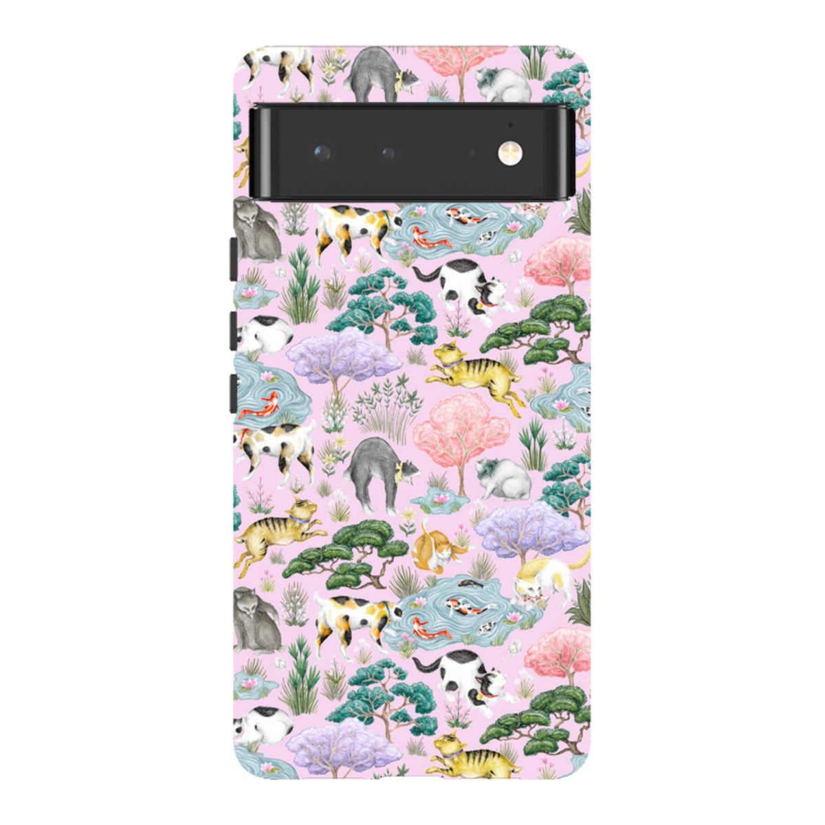 Google Tough Case - Cat Garden By Catherine Rowe