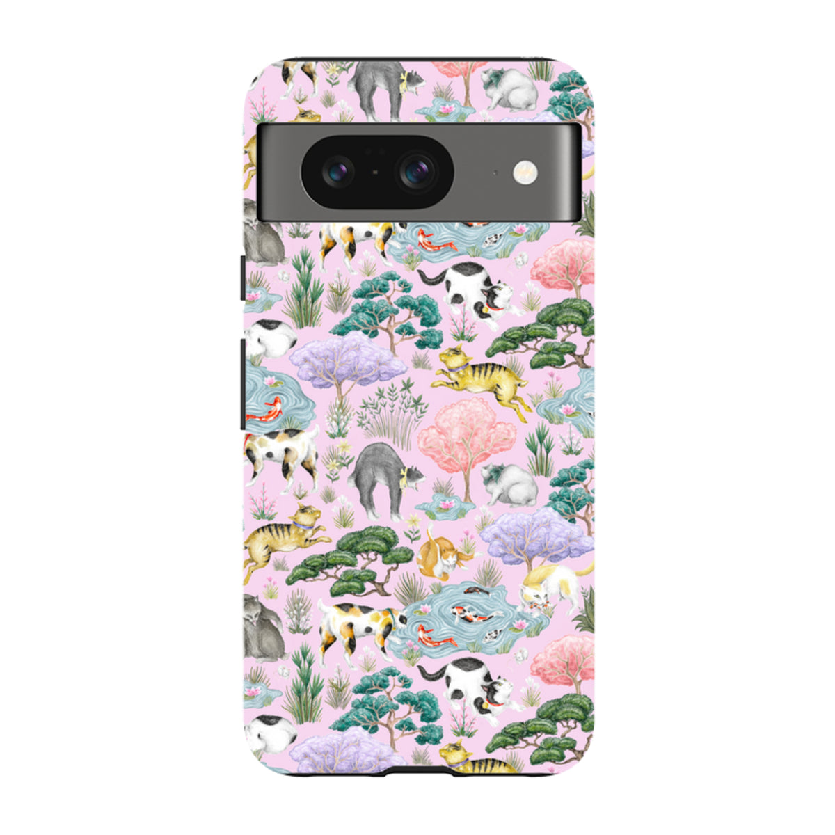 Google Tough Case - Cat Garden By Catherine Rowe
