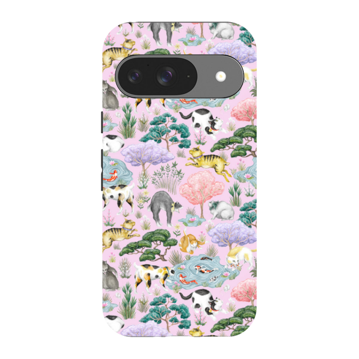 Google Tough Case - Cat Garden By Catherine Rowe