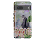 Google Tough Case - Katze im Fenster von Bex Parkin