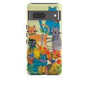 Google Tough  Case - Cat Party By Tracey English