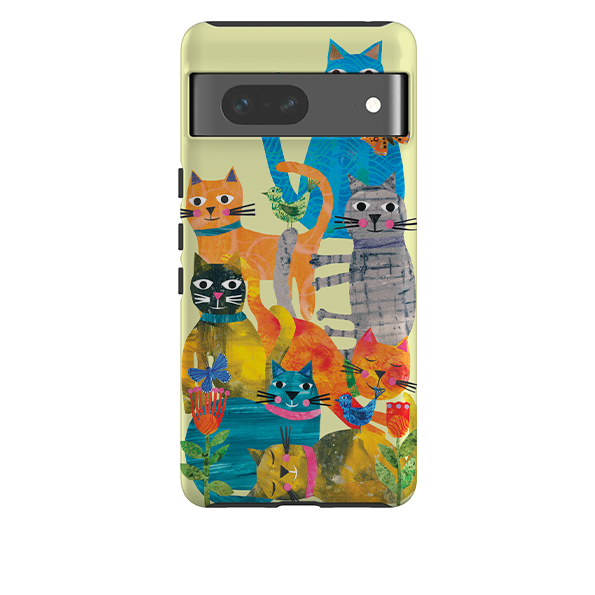 Google Tough  Case - Cat Party By Tracey English