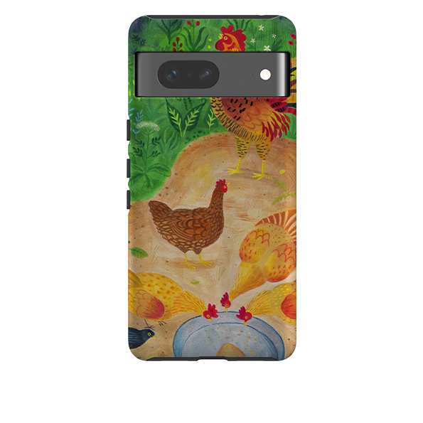 Google Tough Case -  Chickens By Bex Parkin
