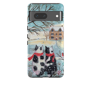 Google Tough Case - Christmas Cats By Mary Stubberfield