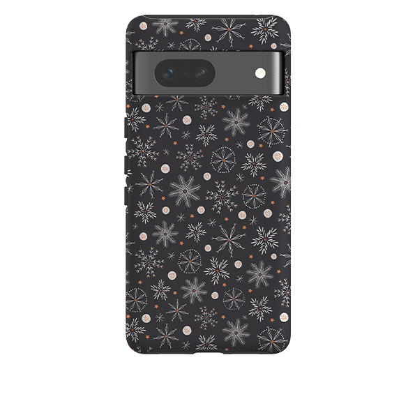 Google Tough Case - Christmas Snowflakes II By Ali Brookes