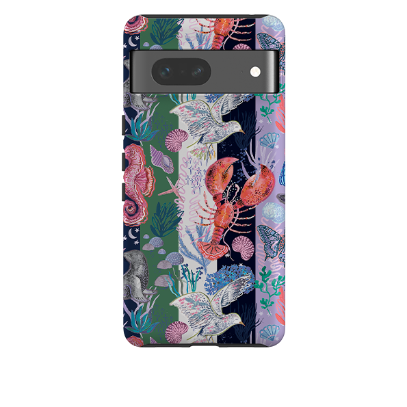 Google Tough  Case - Coastal Calling Stripe I by Emma Frances Grant