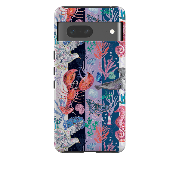 Google Tough  Case - Coastal Calling Stripe II by Emma Frances Grant