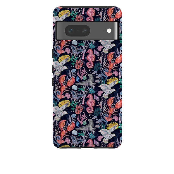 Google Tough  Case - Coastline Pattern A by Emma Frances Grant