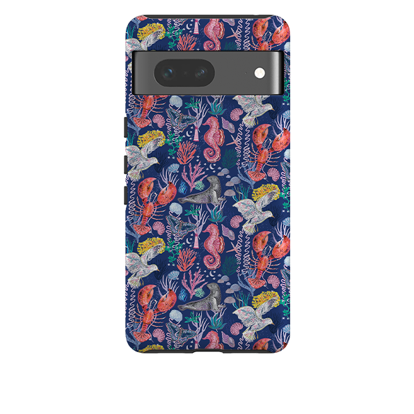 Google Tough  Case - Coastline Pattern C by Emma Frances Grant