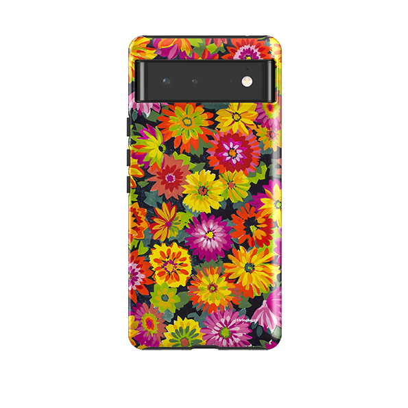 Google Tough Case -  Dahlia Garden By Sarah Campbell
