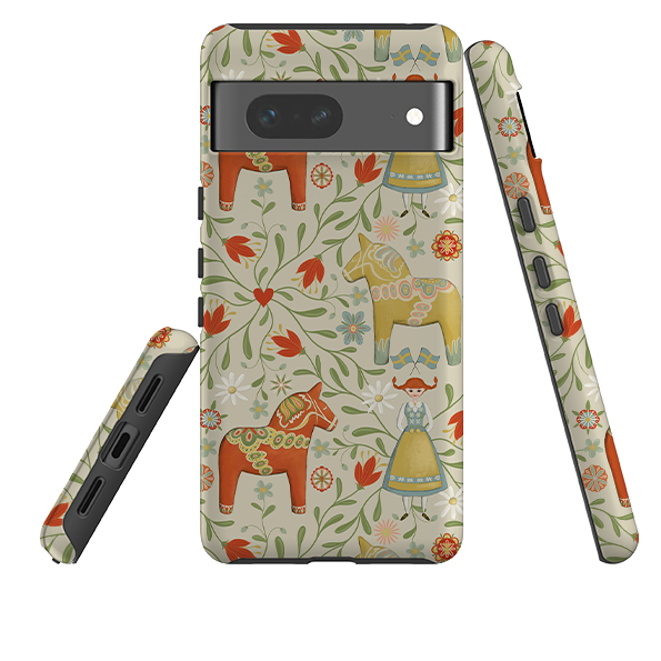 Google Tough Case - Dala Horse By Maja Lindberg