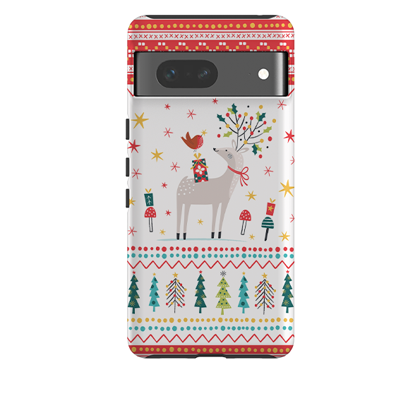 Google Tough Case - Deer and Robin By Ali Brookes