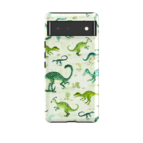 Google Tough Case -  Dinoland By Katherine Quinn