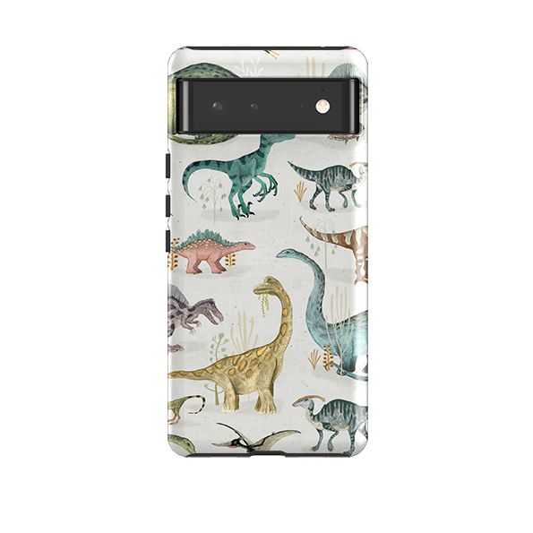 Google Tough Case -  Dinosaur Pastel By Katherine Quinn