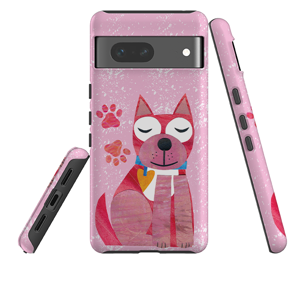 Google Tough Case - Dog With Heart By Tracey English