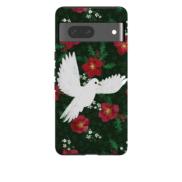 Google Tough Case - Dove and Floral By Abby Jacobs