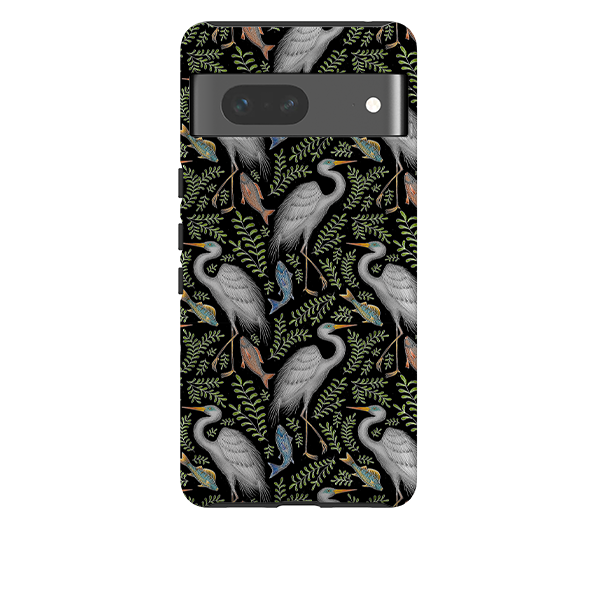 Google Tough Case -  Egret Pattern By Catherine Rowe