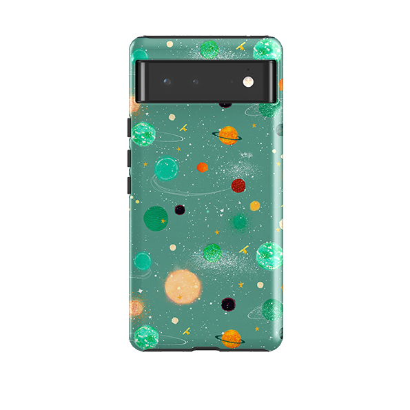 Google Tough Case -  Far Far Away Green By Katherine Quinn