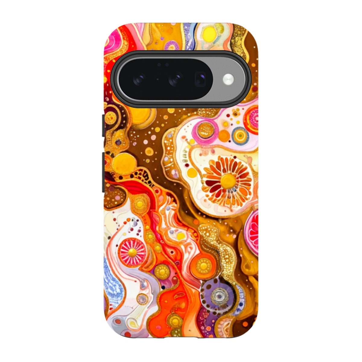 Google Tough Case - Fire Marble