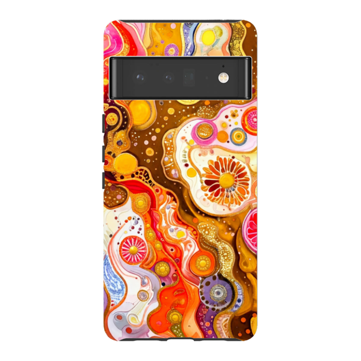 Google Tough Case - Fire Marble