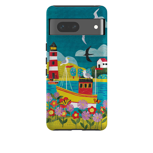 Google Tough  Case - Fishing Boat By Tracey English