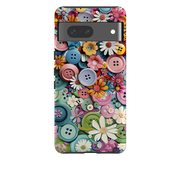 Google Tough Case - Floral Buttons