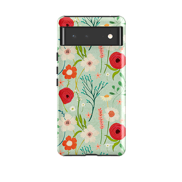 Google Tough Case – Blumenmuster von Katherine Quinn