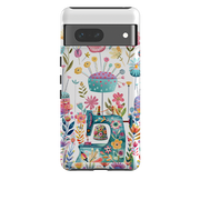 Google Tough Case - Floral Sewing Machine